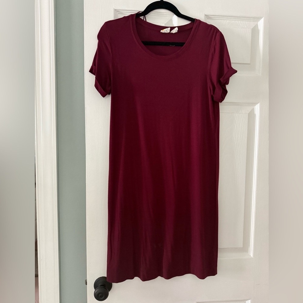 Elegant Burgundy Women's Top